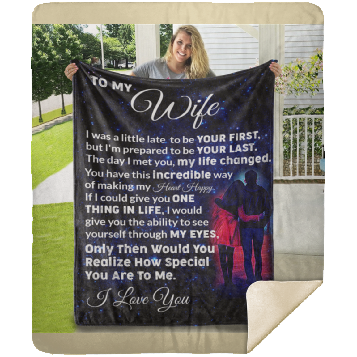 MSHM Premium Mink Sherpa Blanket 50x60