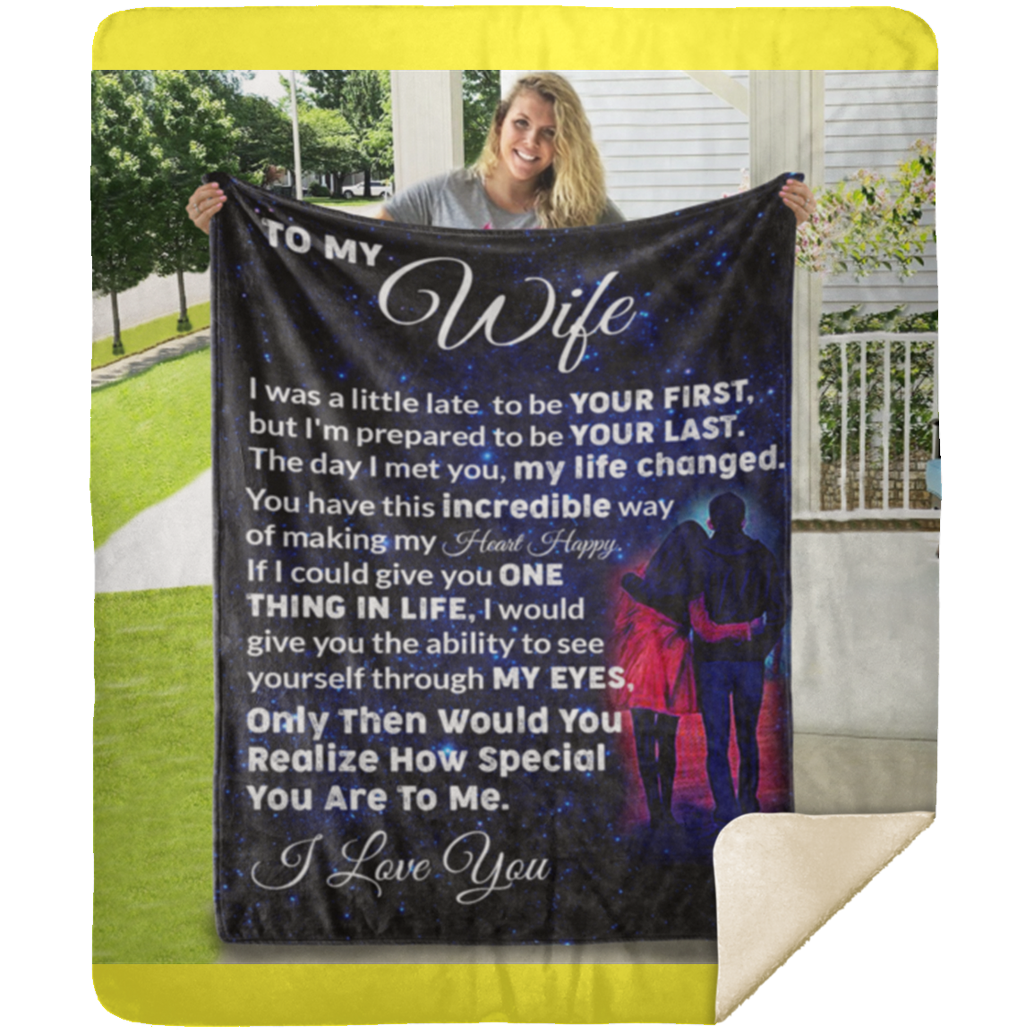 MSHM Premium Mink Sherpa Blanket 50x60