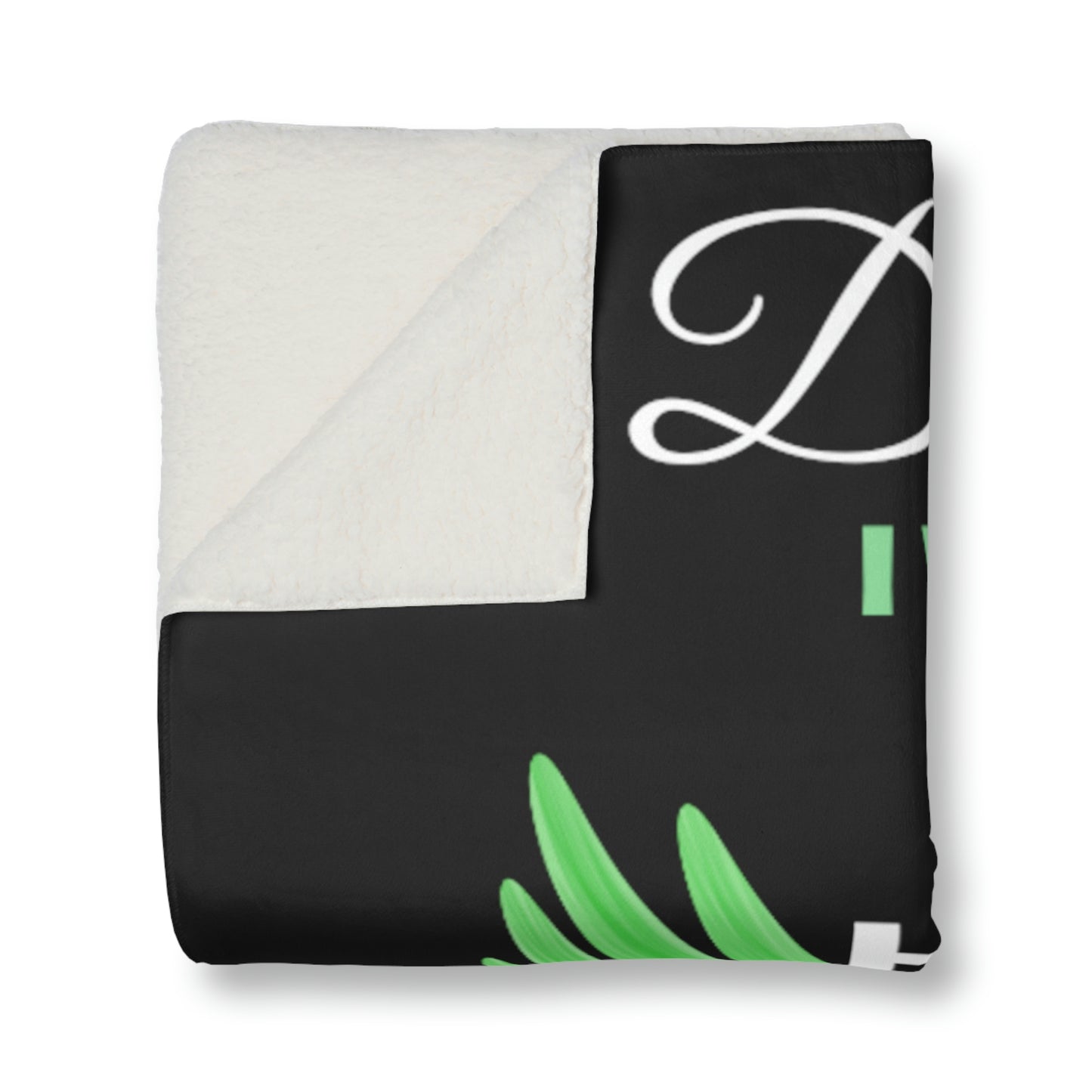 Dear Dad I Wish I Could Climb Up To Heaven Sherpa Blanket