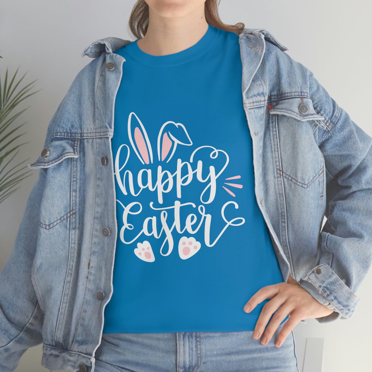 Happy Easter Bunny Unisex Heavy Cotton Tee