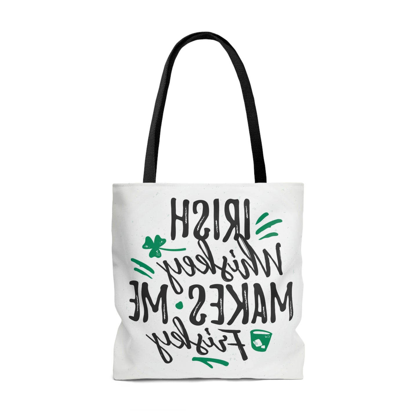 Irish  Whiskey Makes Me Frisky AOP Tote Bag