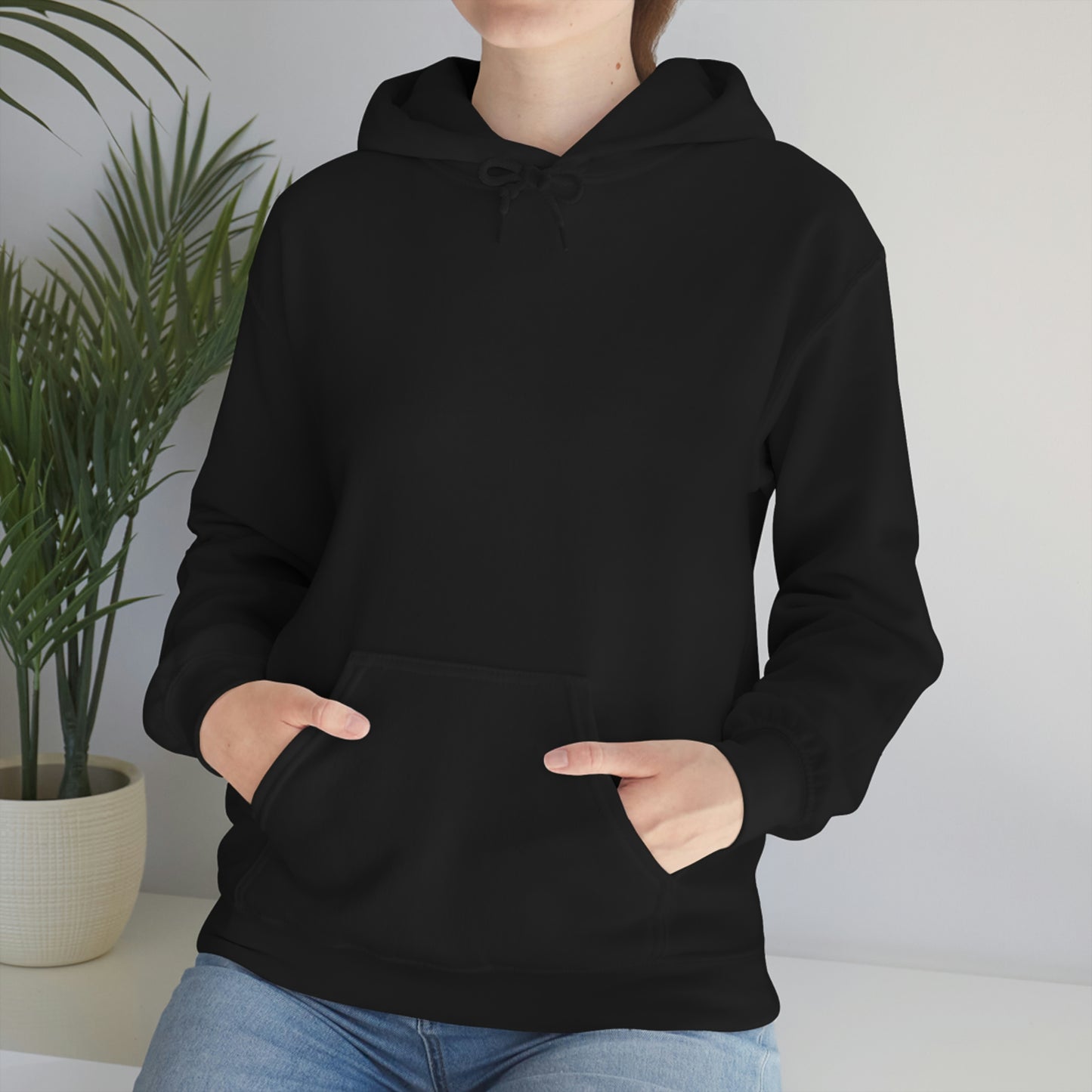 Mom My Heart Lives In Heaven Unisex Heavy Blend™ Hooded Sweatshirt