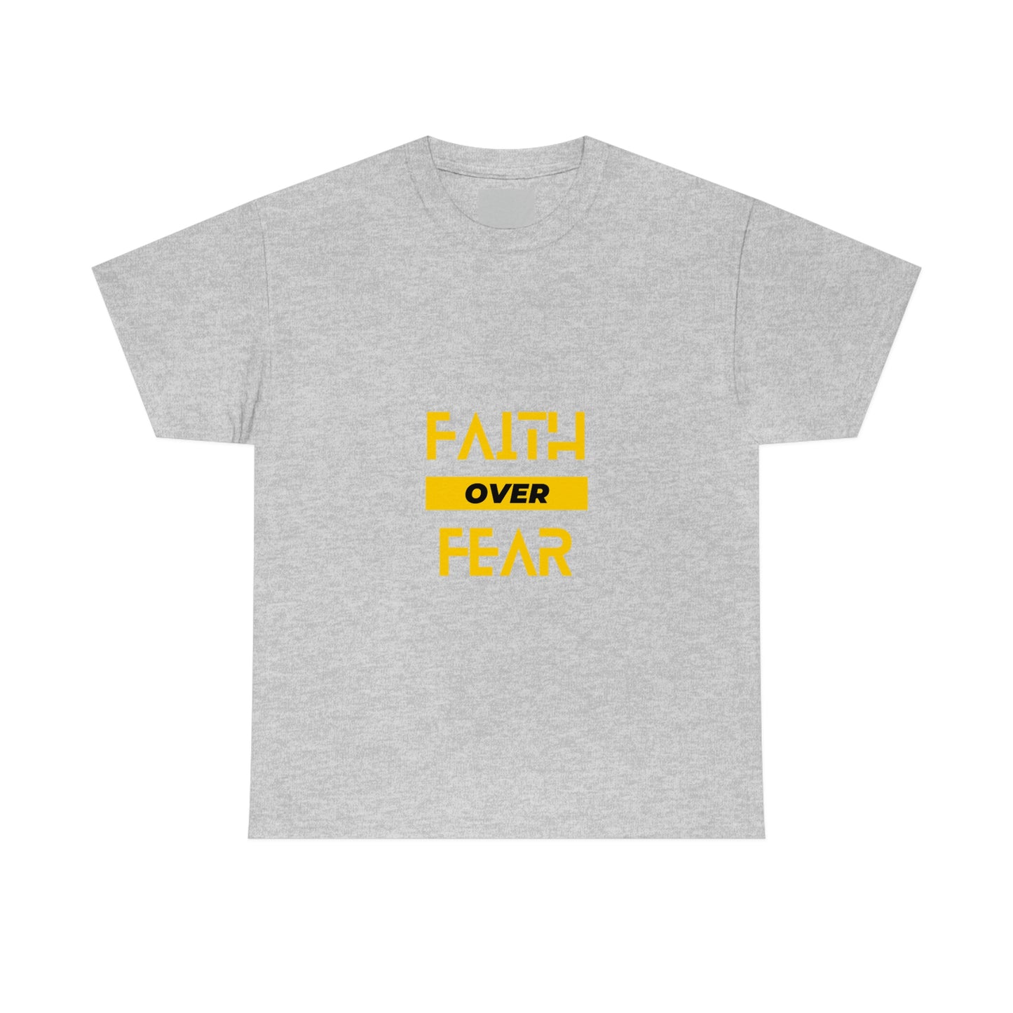 Faith Over Fear Unisex Heavy Cotton Tee