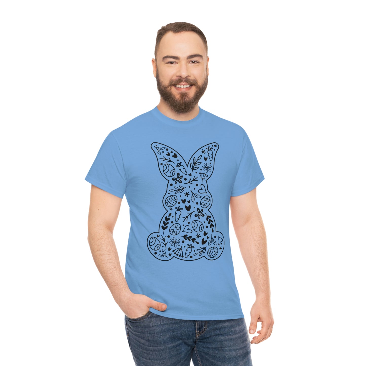 Easter Bunny Unisex Heavy Cotton Tee