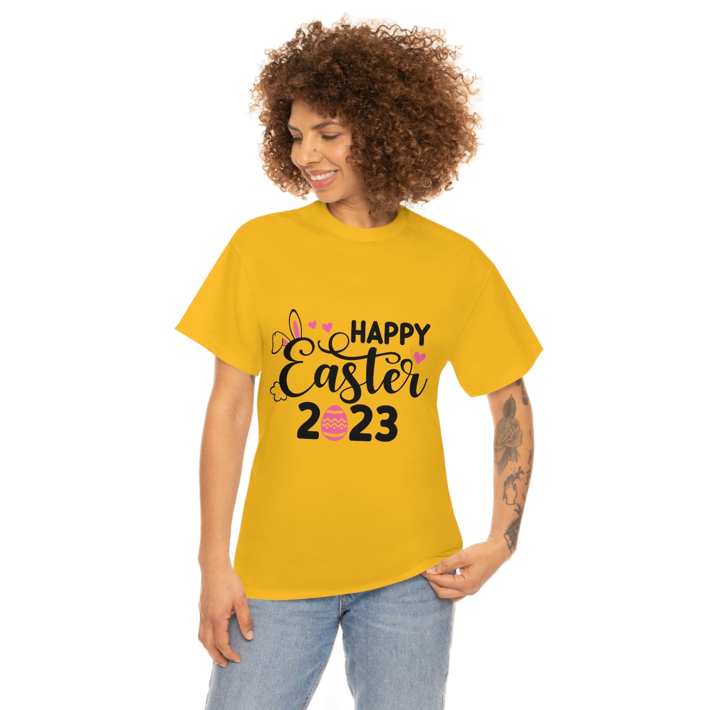 Happy Easter 2023 Unisex Heavy Cotton Tee