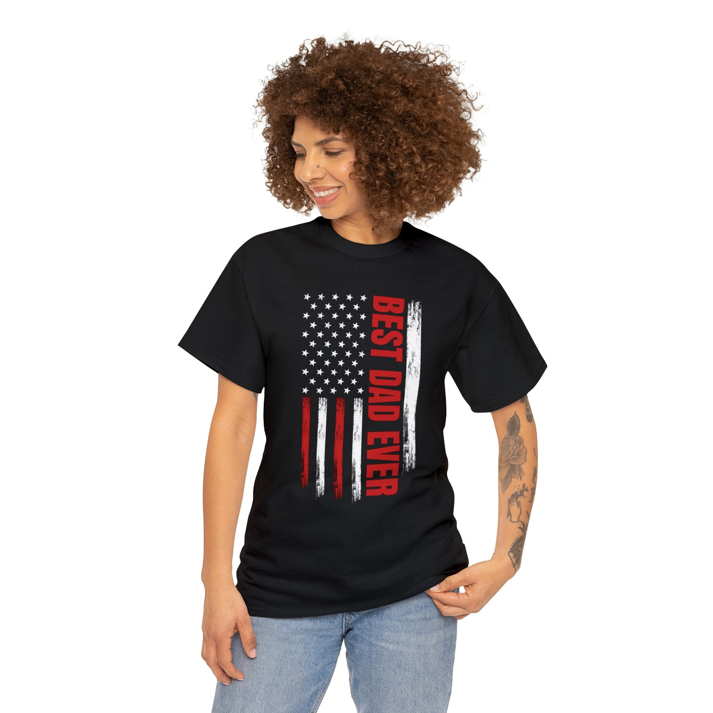 Best Dad Ever Unisex Heavy Cotton Tee