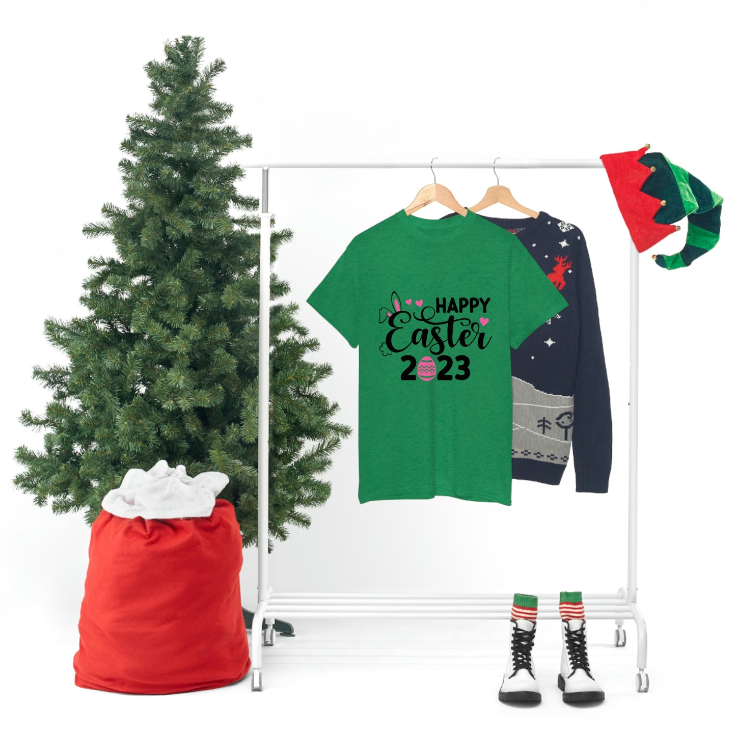Happy Easter 2023 Unisex Heavy Cotton Tee