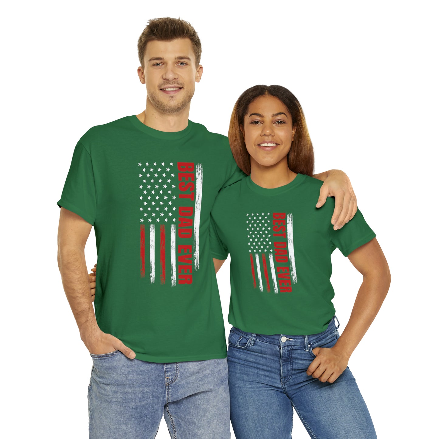 Best Dad Ever Unisex Heavy Cotton Tee