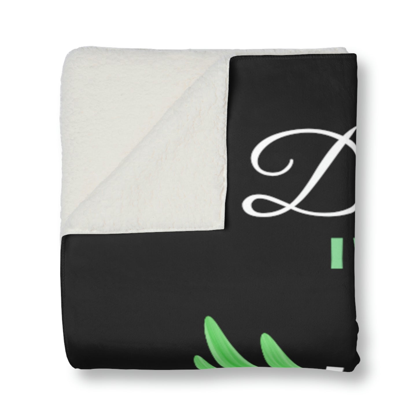 Dear Dad I Wish I Could Climb Up To Heaven Sherpa Blanket