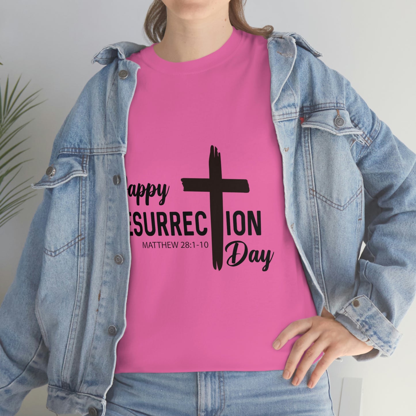 Happy Resurrection Day Unisex Heavy Cotton Tee
