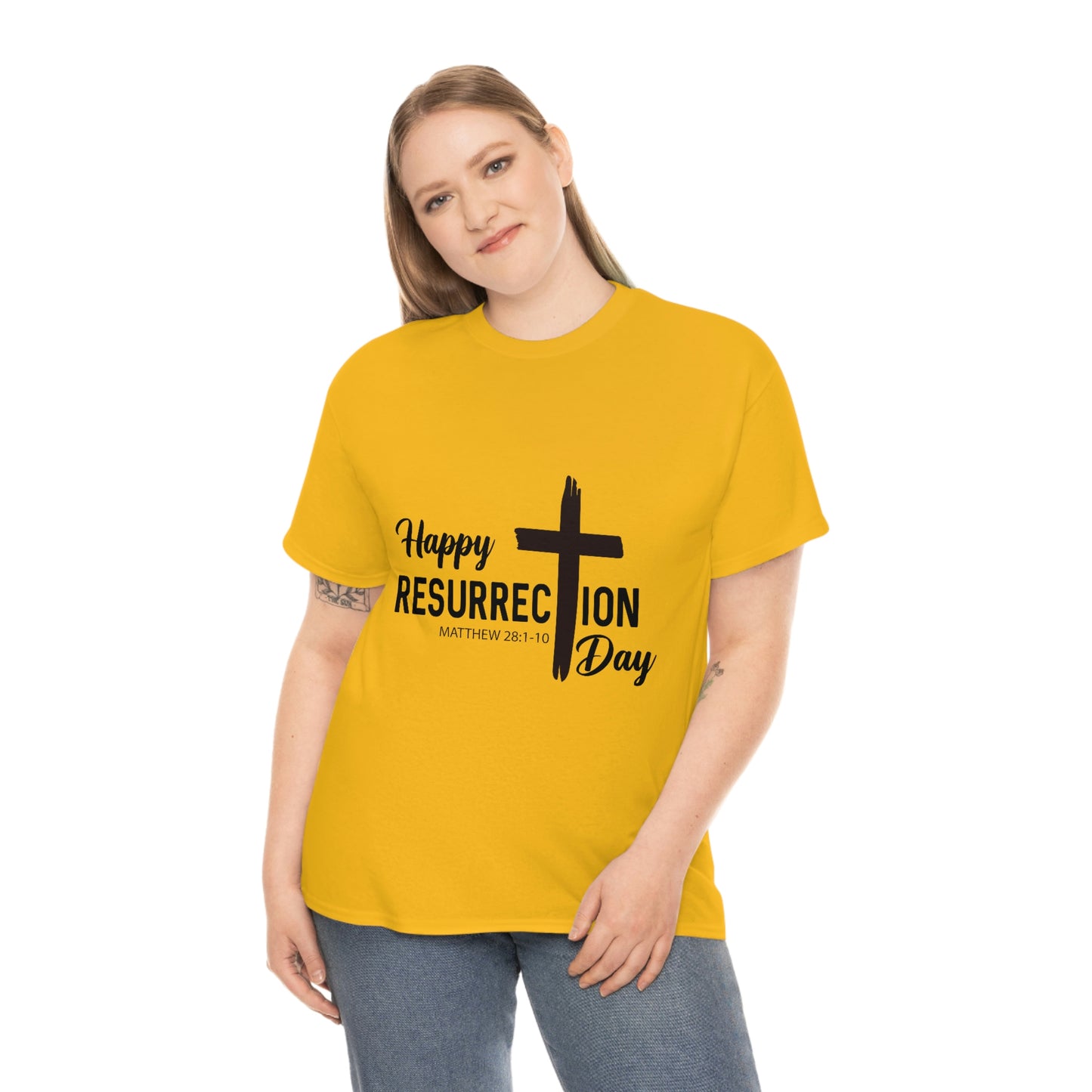 Happy Resurrection Day Unisex Heavy Cotton Tee