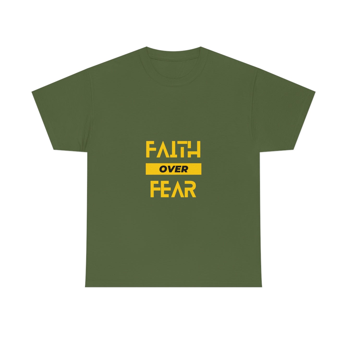 Faith Over Fear Unisex Heavy Cotton Tee