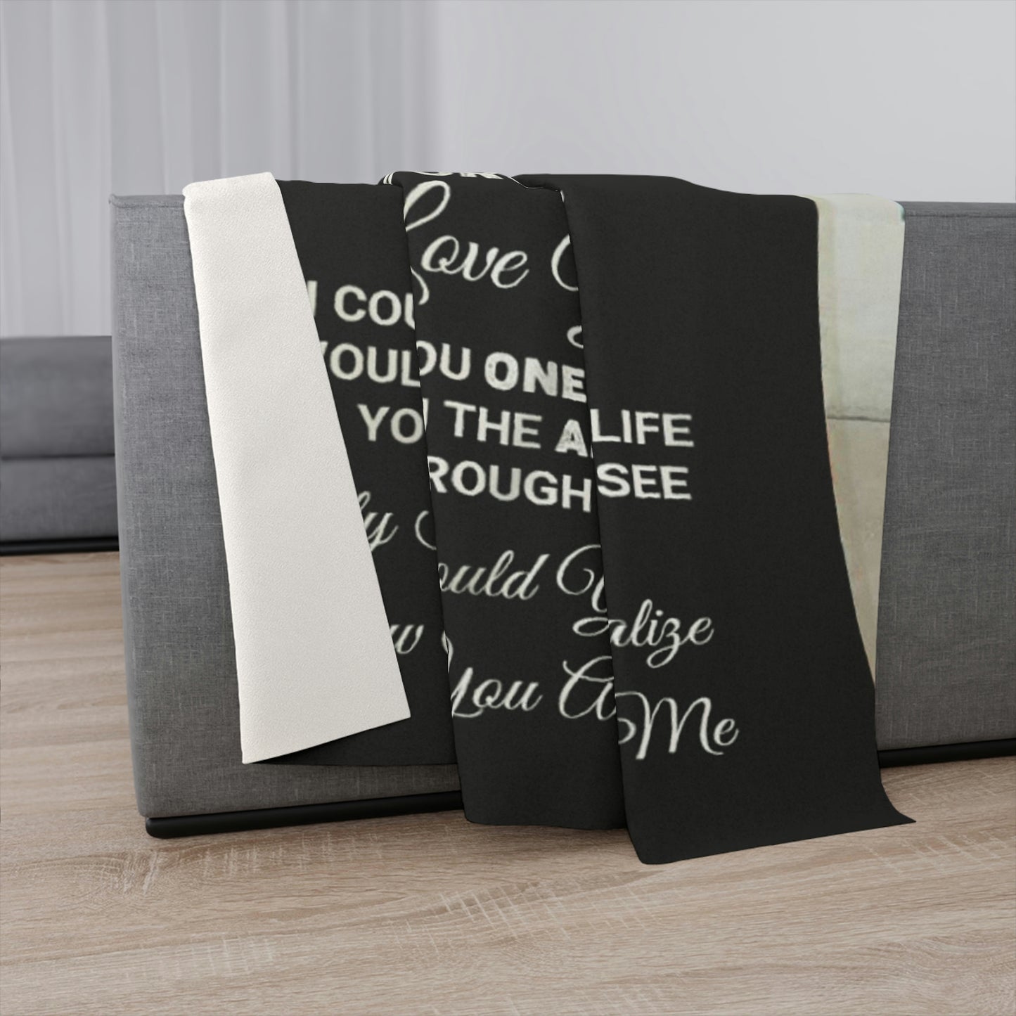 To My Wife  Never Forget That I Love You Sherpa Blanket 50" x 60"