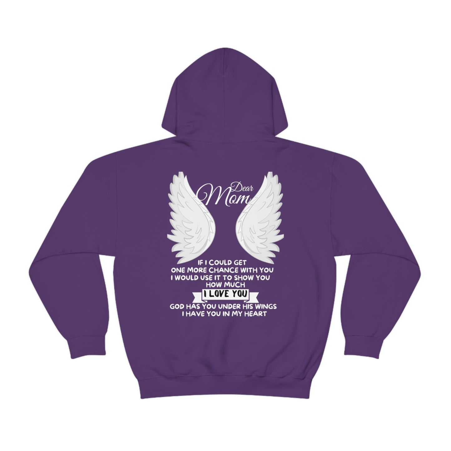 Dear Mom If I Could Get One More Chance With You Unisex Heavy Blend™ Hooded Sweatshirt