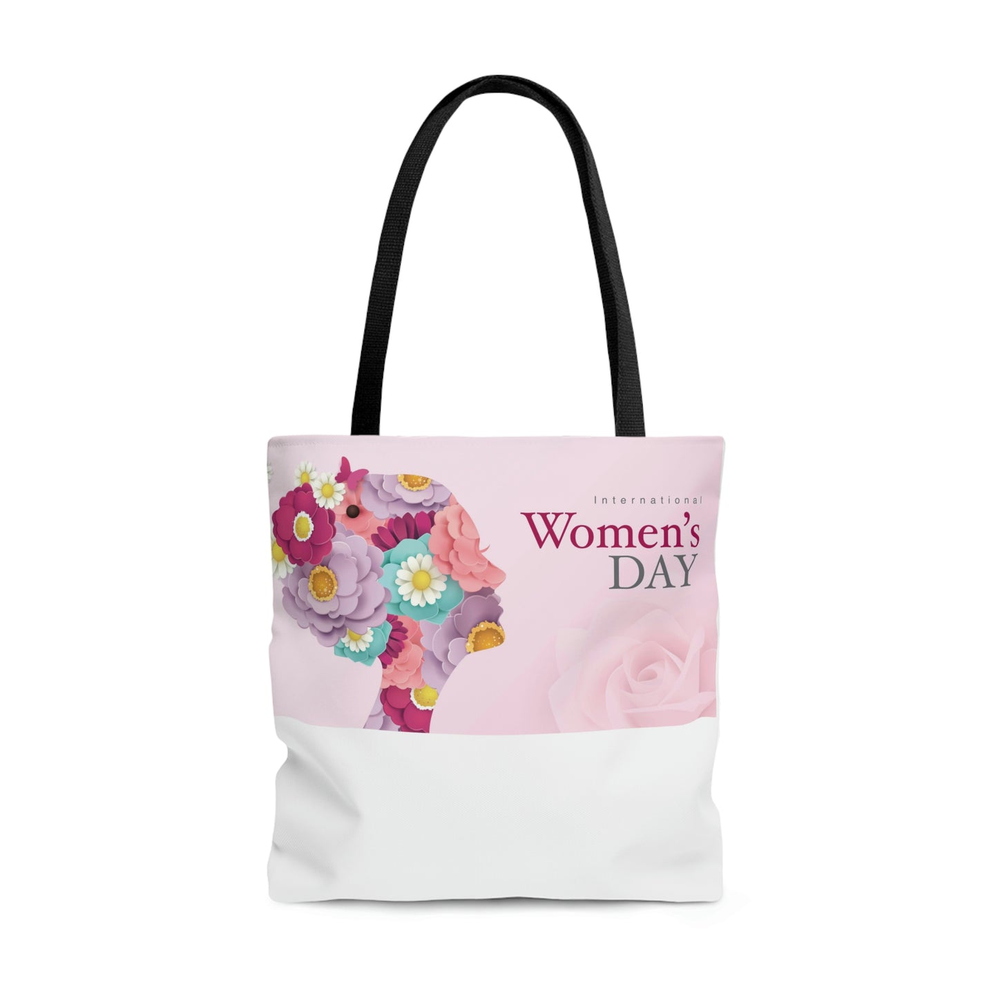 Women's Day Pink AOP Tote Bag