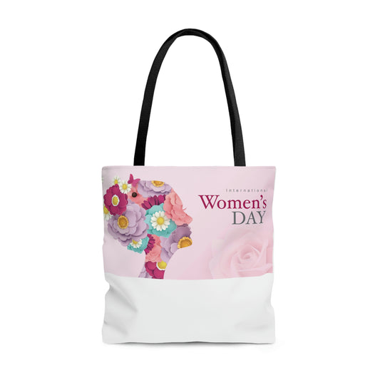 Women's Day Pink AOP Tote Bag