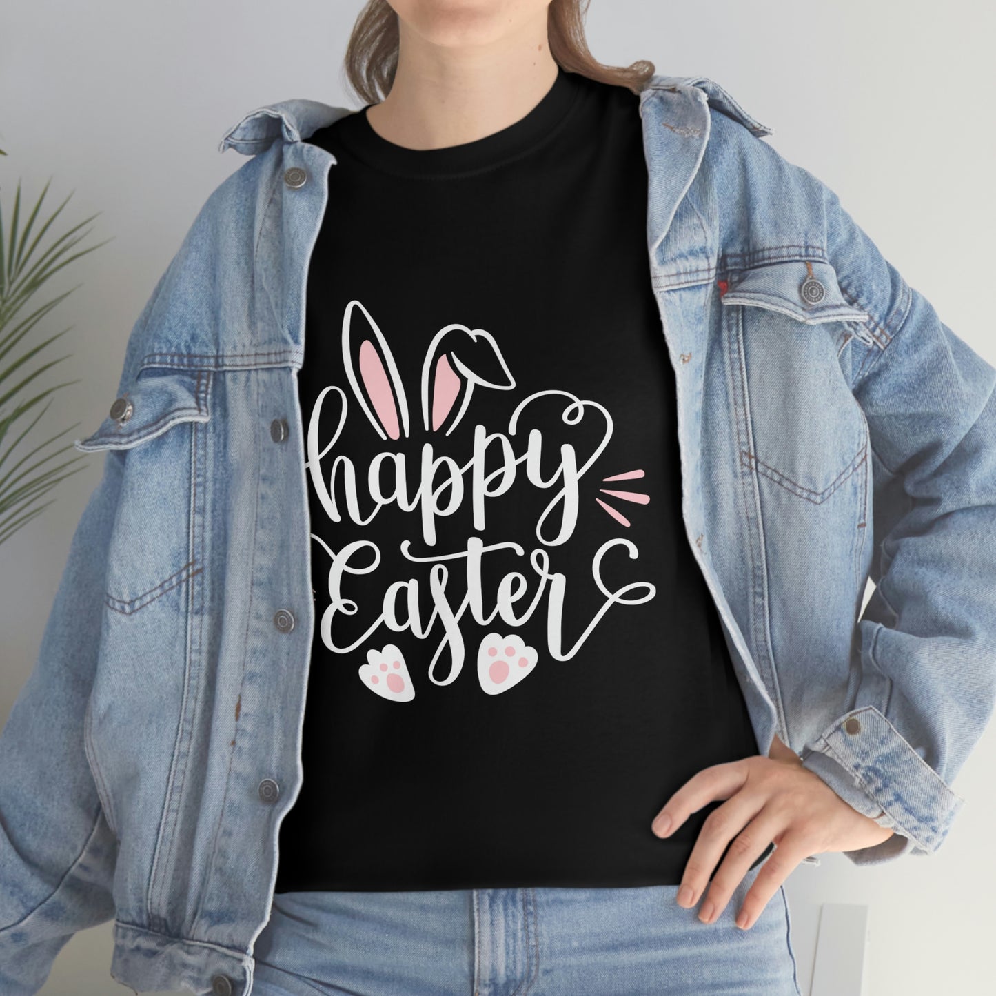 Happy Easter Bunny Unisex Heavy Cotton Tee
