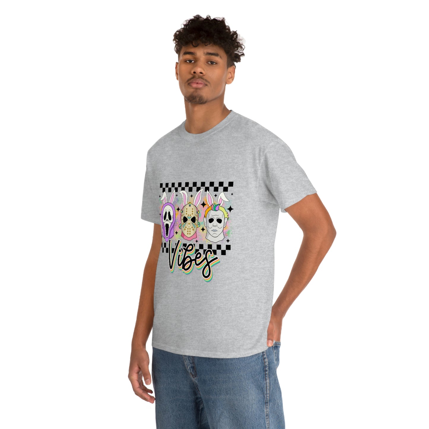 Horror Easter Vibes Unisex Heavy Cotton Tee