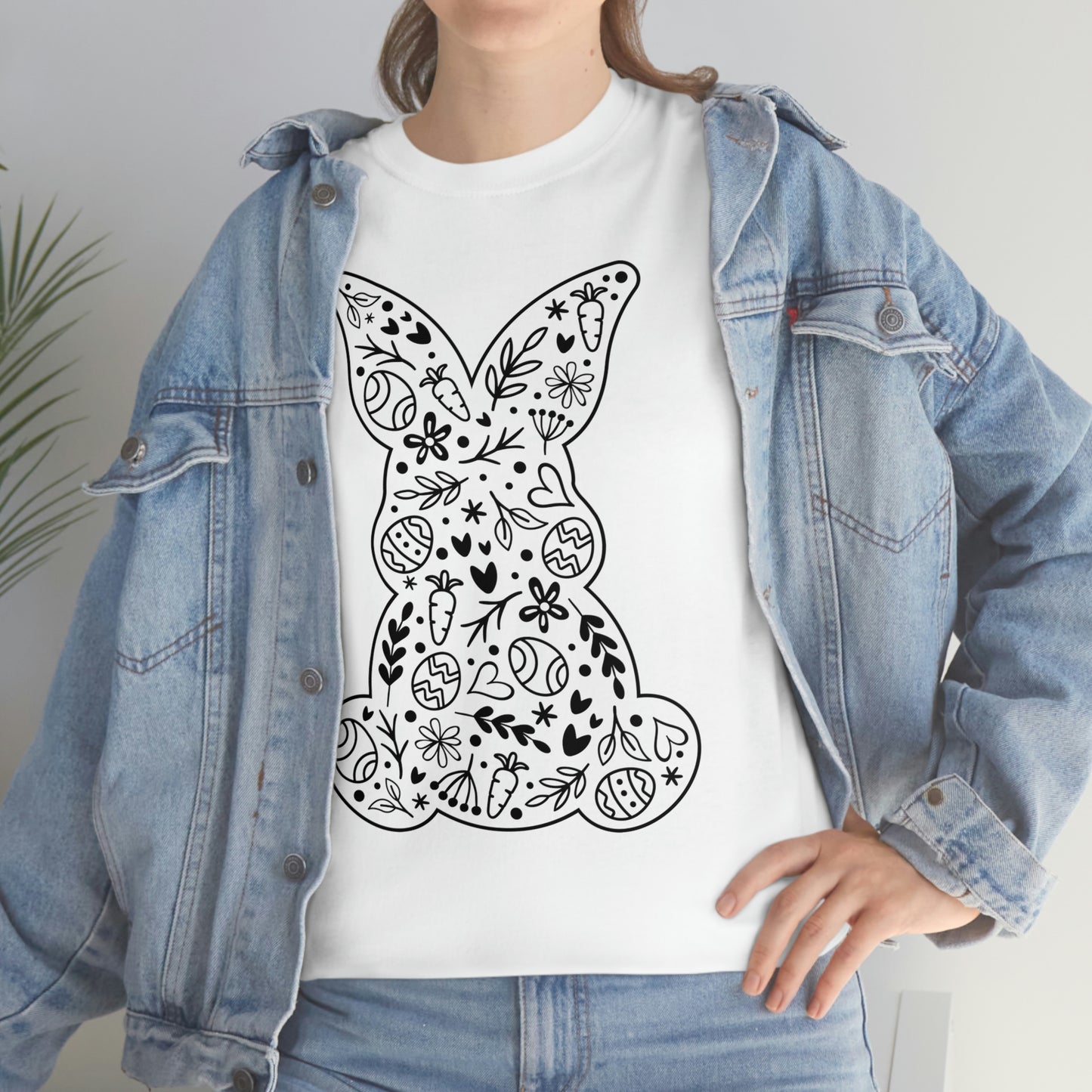 Easter Bunny Unisex Heavy Cotton Tee