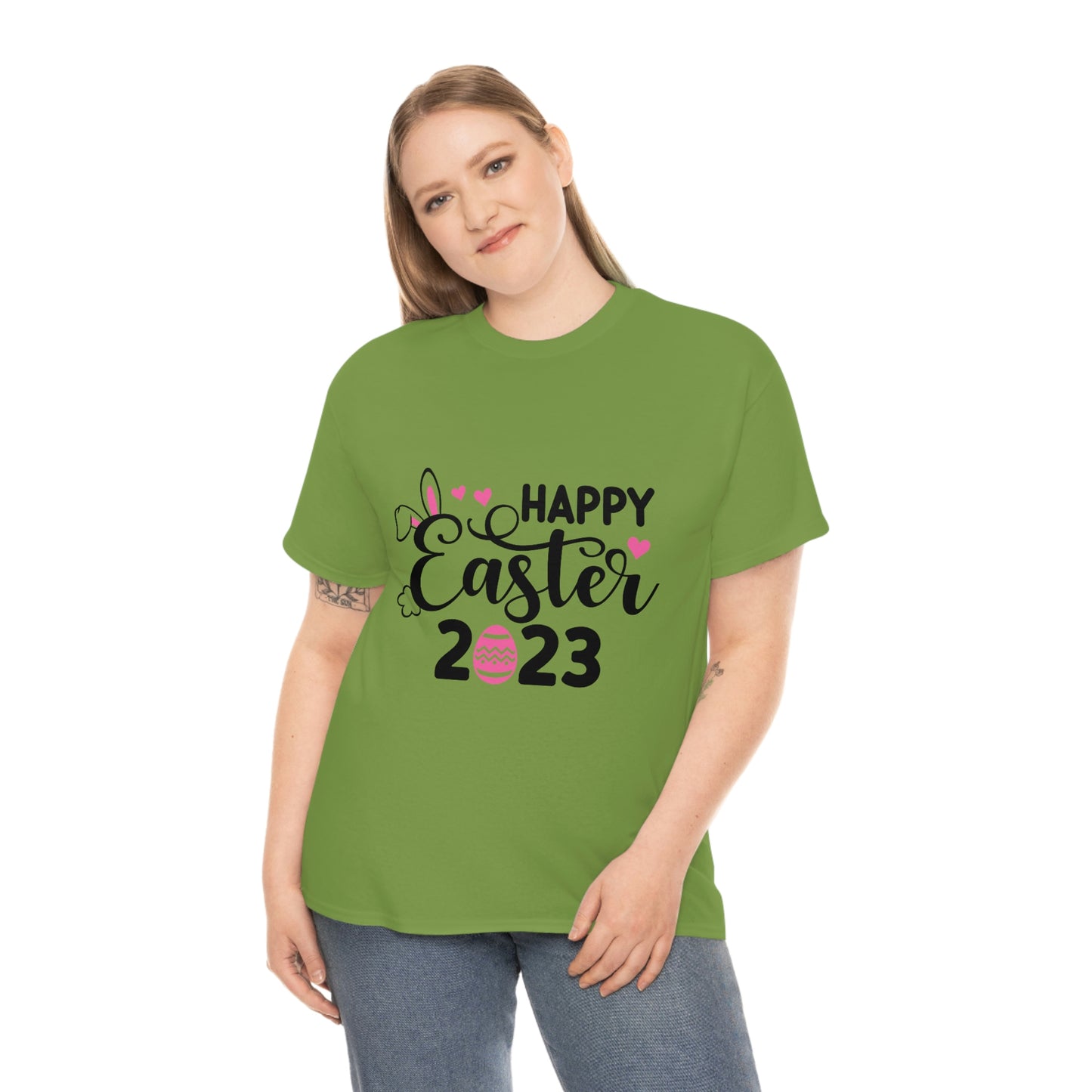 Happy Easter 2023 Unisex Heavy Cotton Tee
