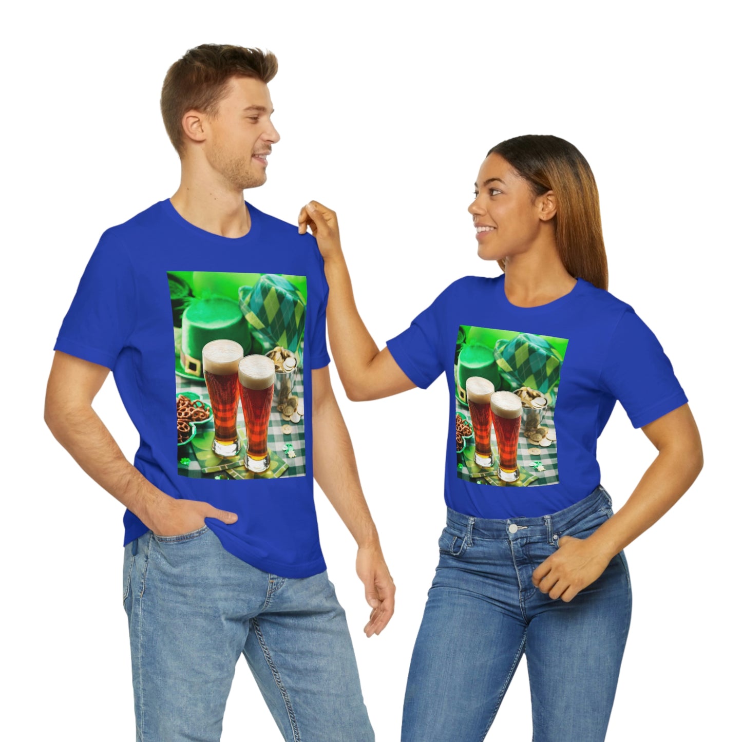 St Patrick's Black Unisex Jersey Short Sleeve Tee