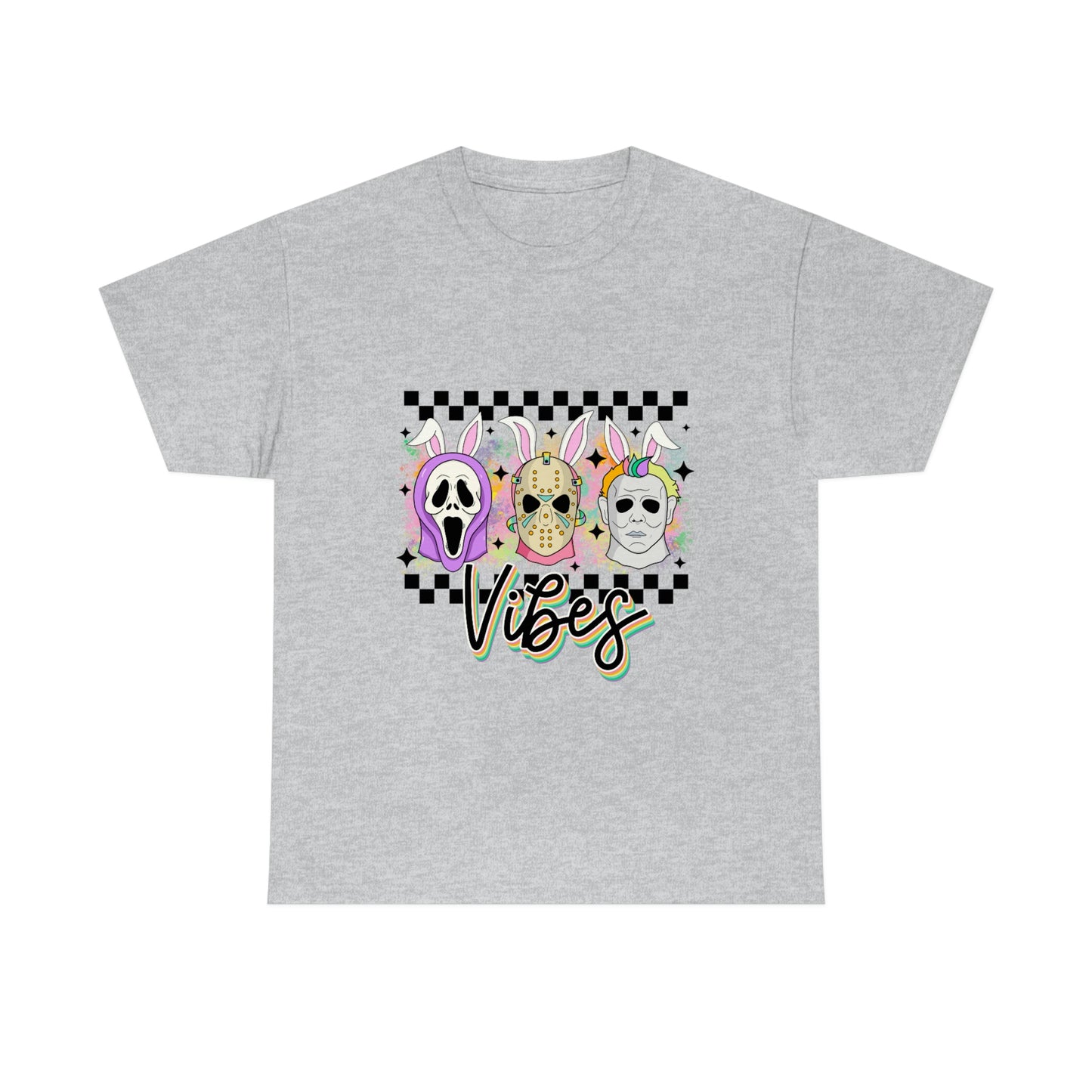 Horror Easter Vibes Unisex Heavy Cotton Tee