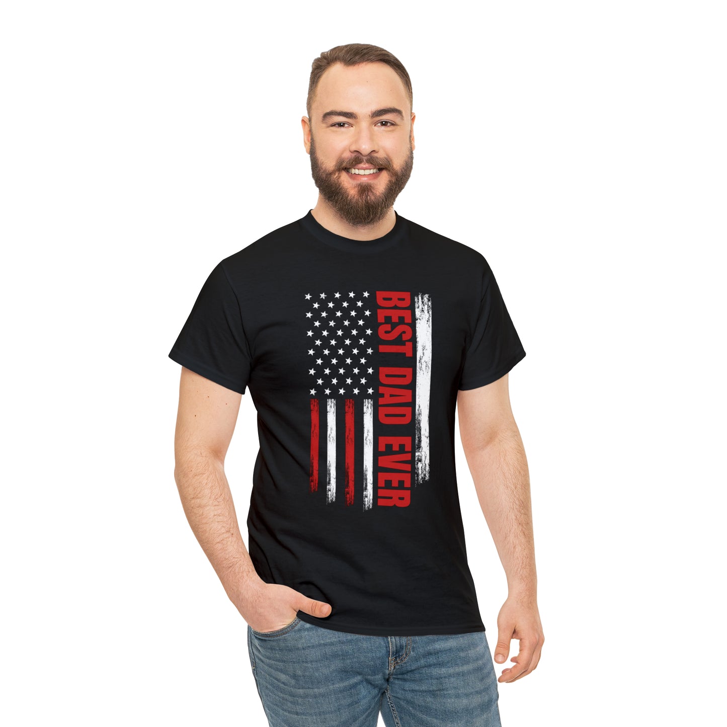 Best Dad Ever Unisex Heavy Cotton Tee