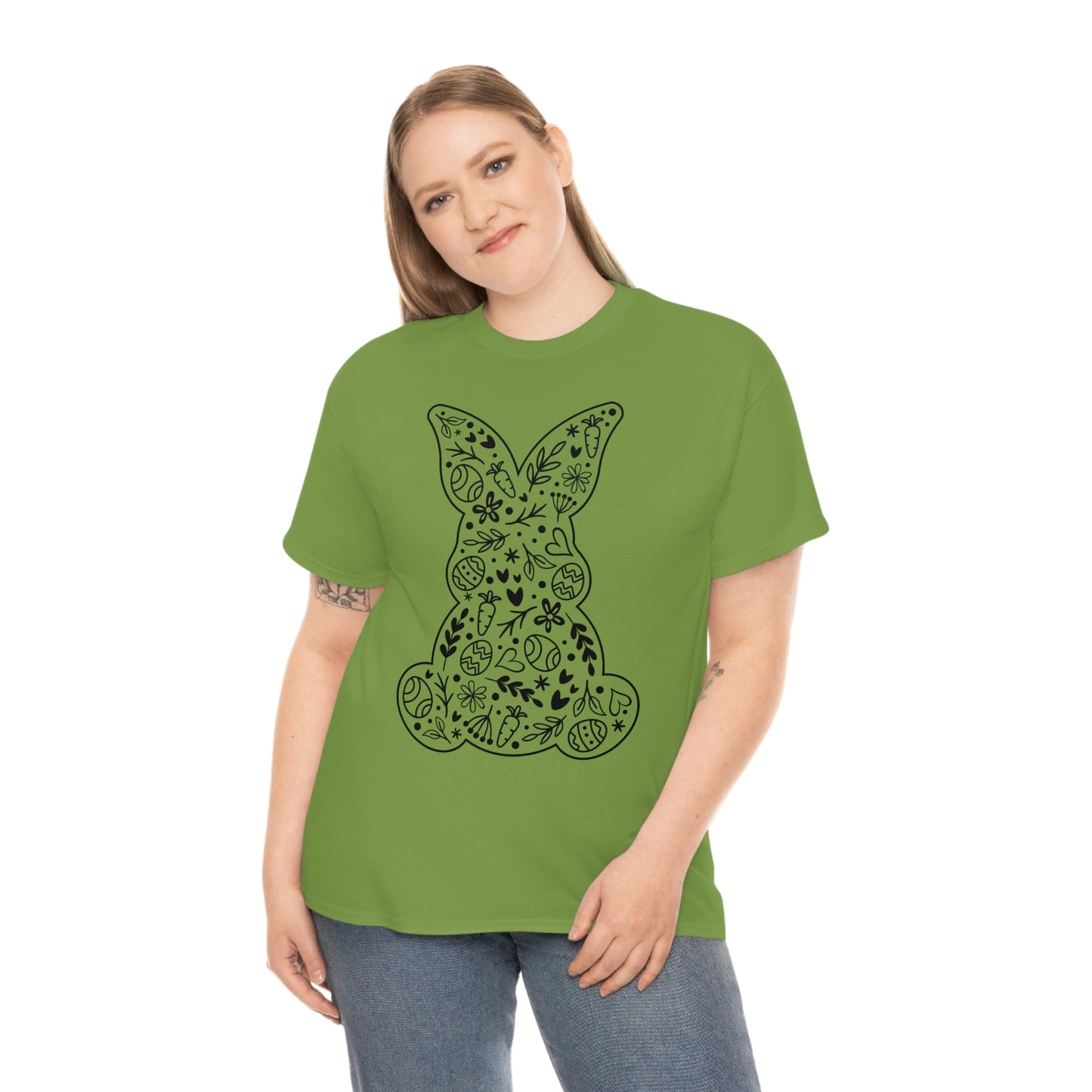 Easter Bunny Unisex Heavy Cotton Tee