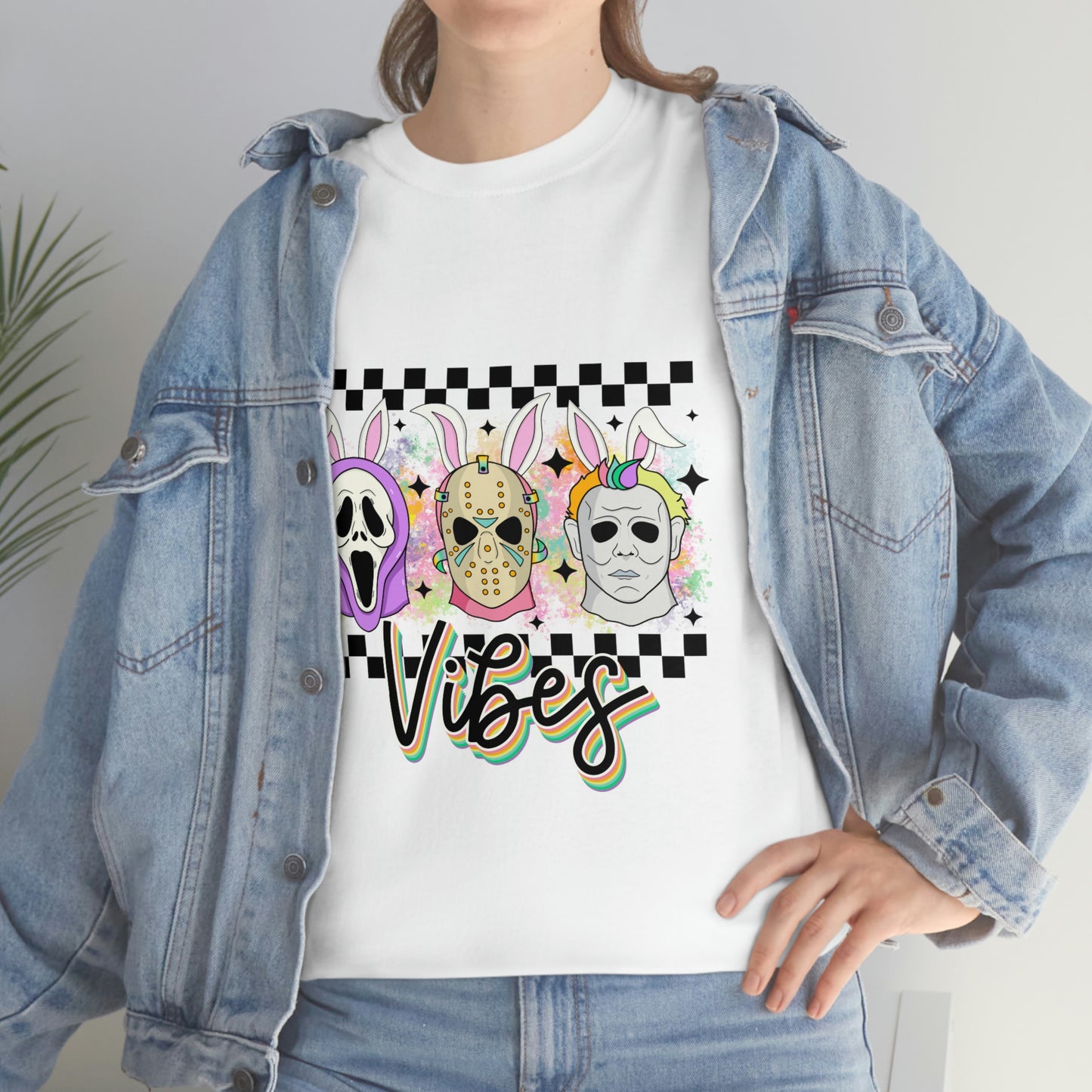 Horror Easter Vibes Unisex Heavy Cotton Tee