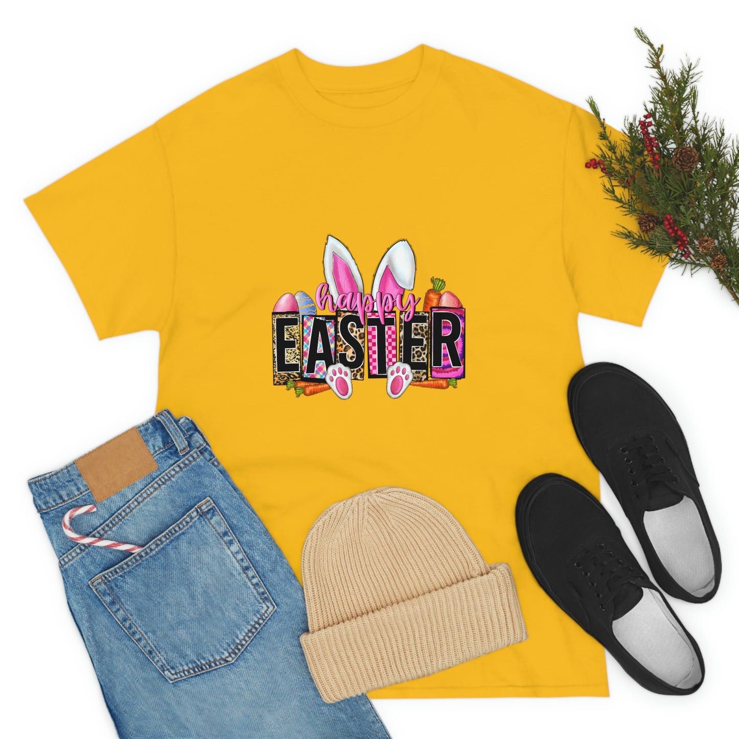 Easter Bunny Unisex Heavy Cotton Tee
