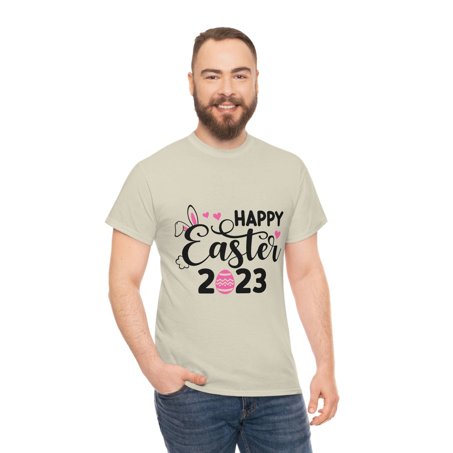 Happy Easter 2023 Unisex Heavy Cotton Tee