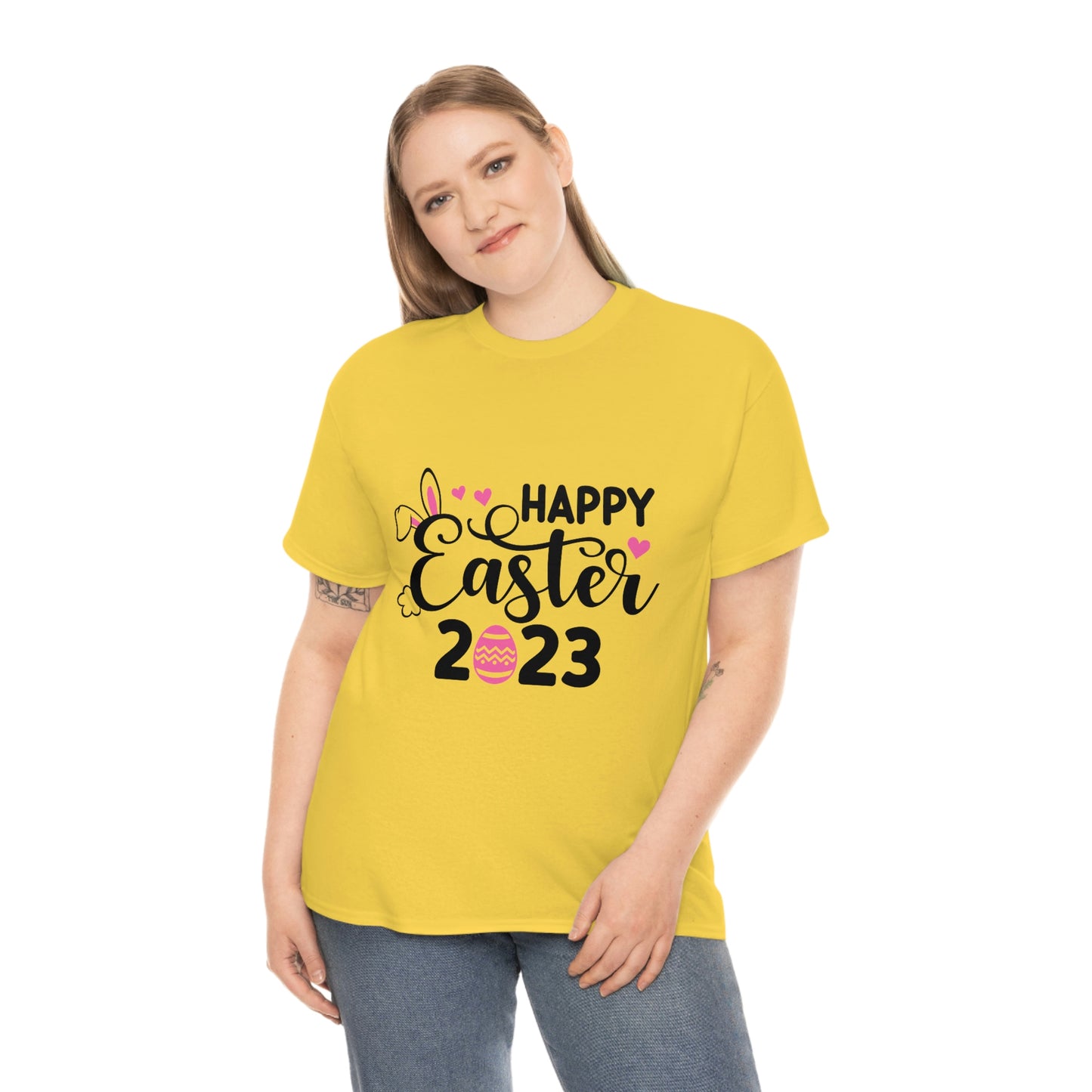 Happy Easter 2023 Unisex Heavy Cotton Tee
