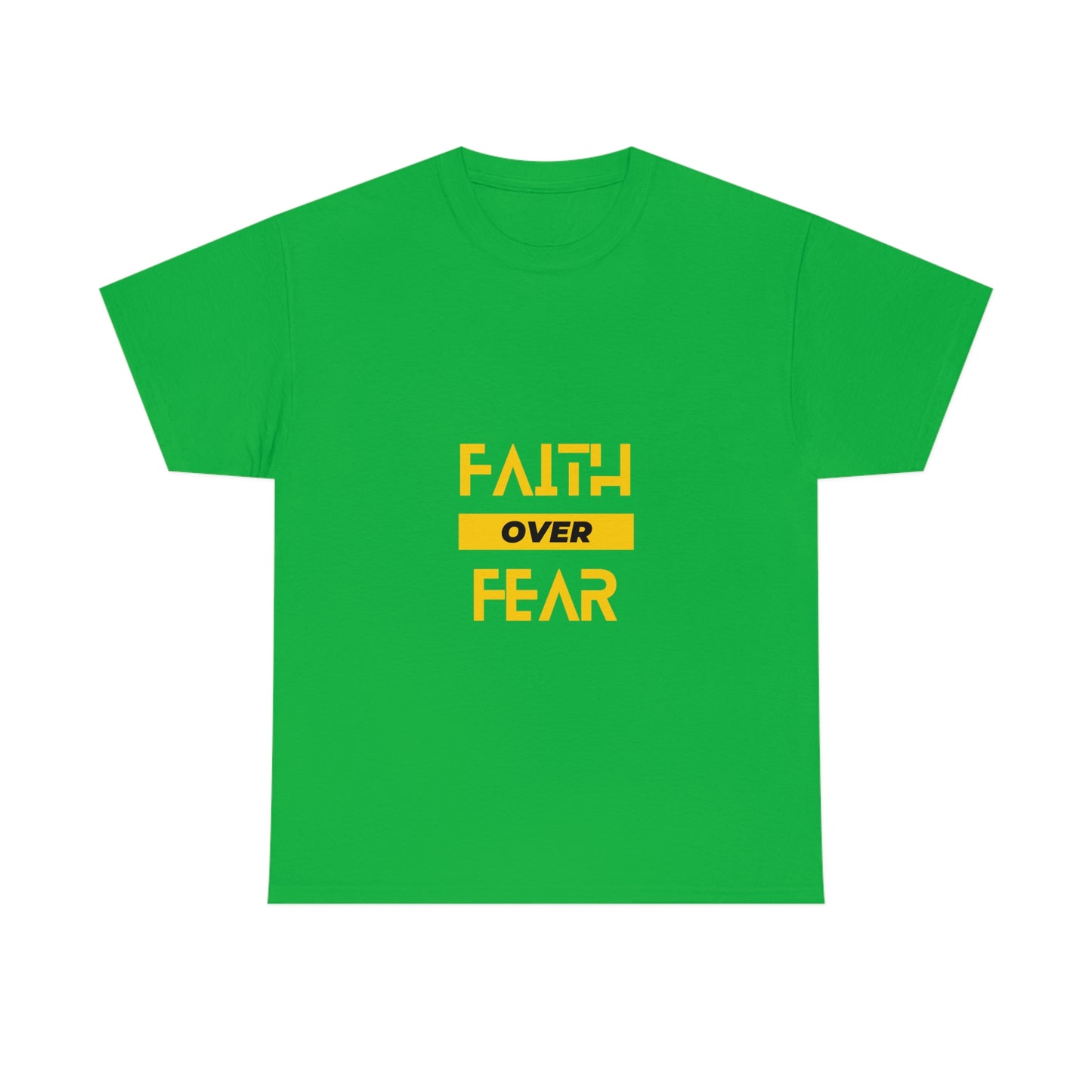 Faith Over Fear Unisex Heavy Cotton Tee