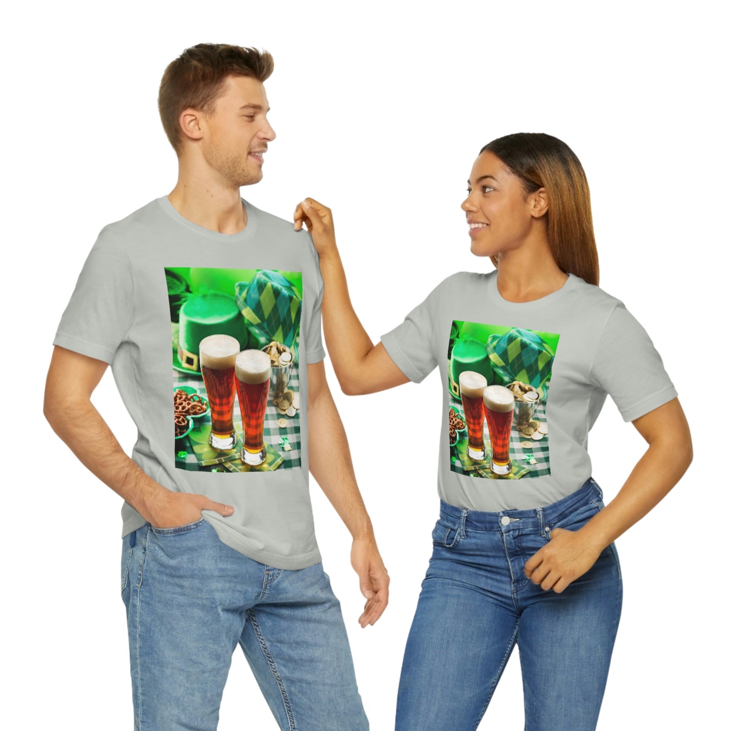 St Patrick's Black Unisex Jersey Short Sleeve Tee