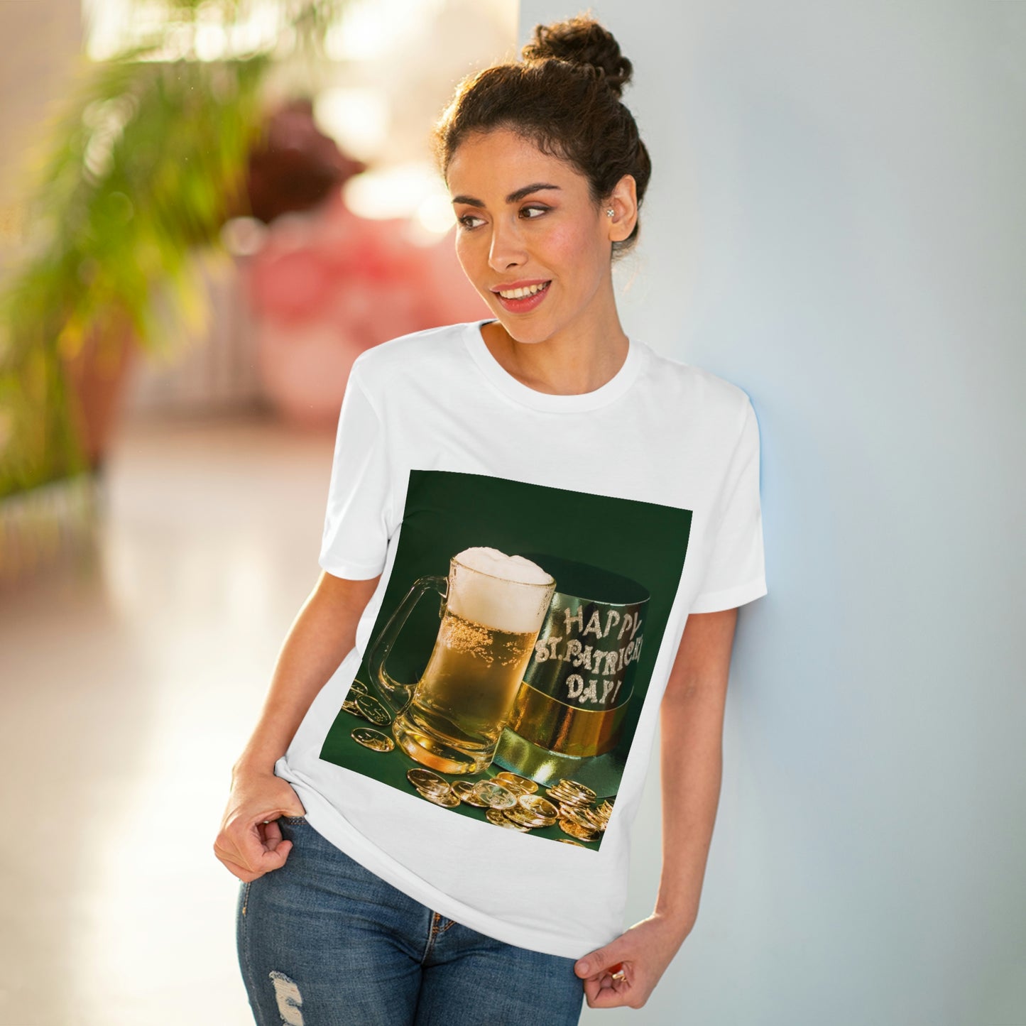 St Patrick's Beer Organic Creator T-shirt - Unisex
