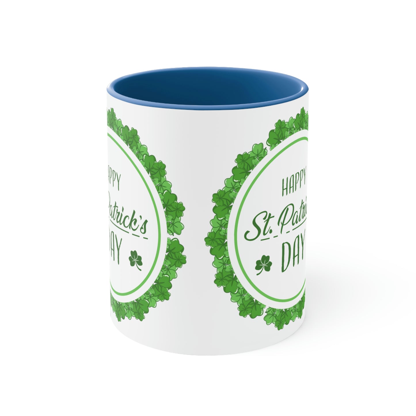 Happy St Patrick's Day Accent Coffee Mug, 11oz