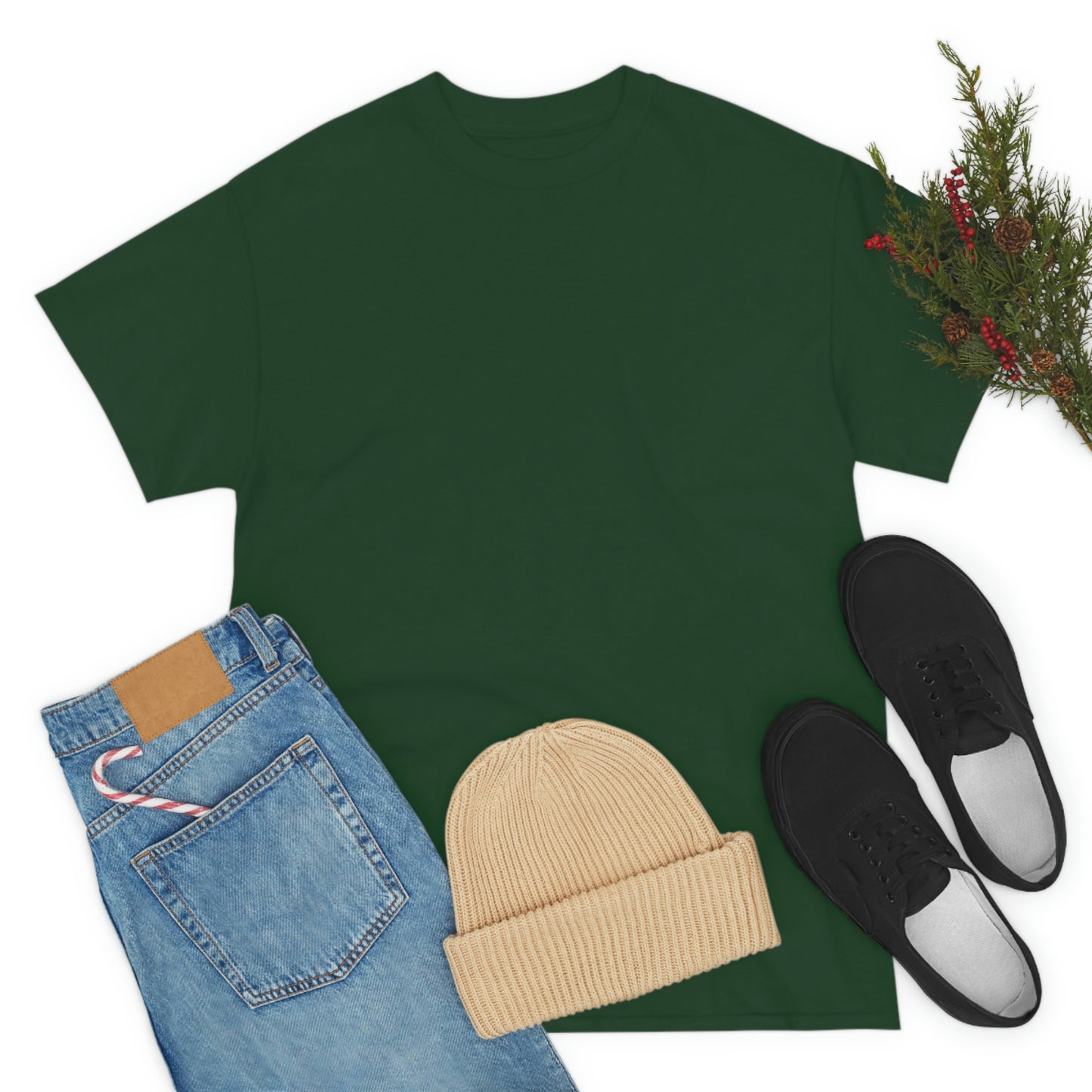 If I Could Get One More Chance With You Back View Unisex Heavy Cotton Tee