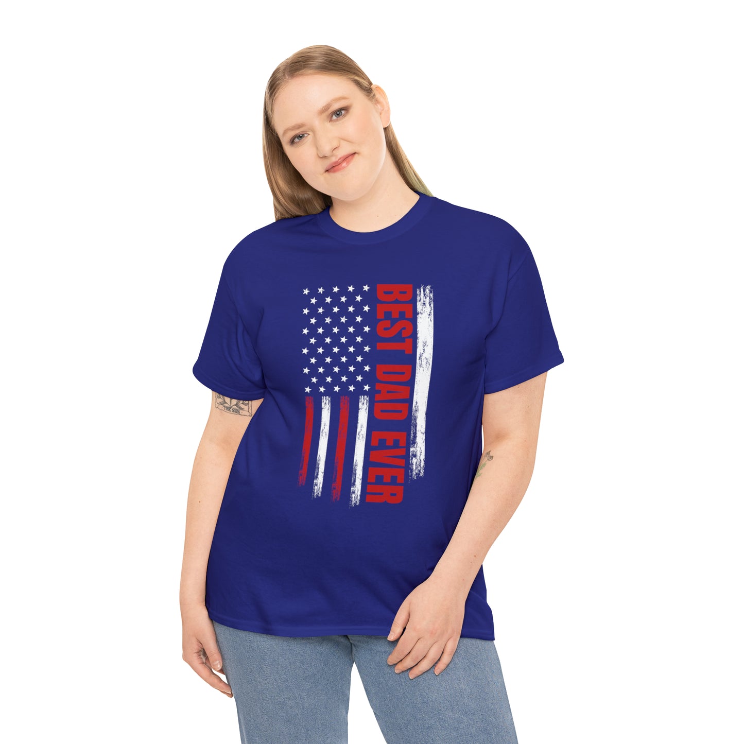 Best Dad Ever Unisex Heavy Cotton Tee