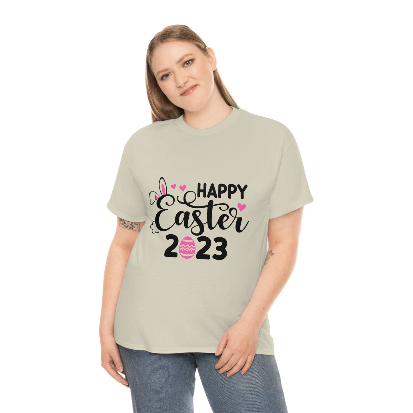 Happy Easter 2023 Unisex Heavy Cotton Tee
