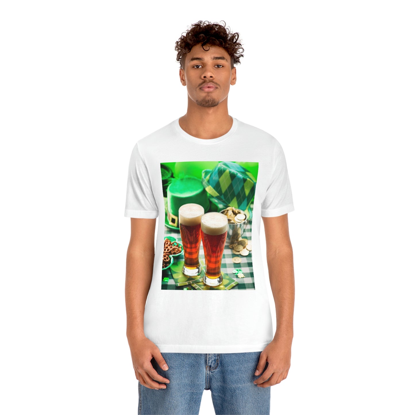 St Patrick's Black Unisex Jersey Short Sleeve Tee