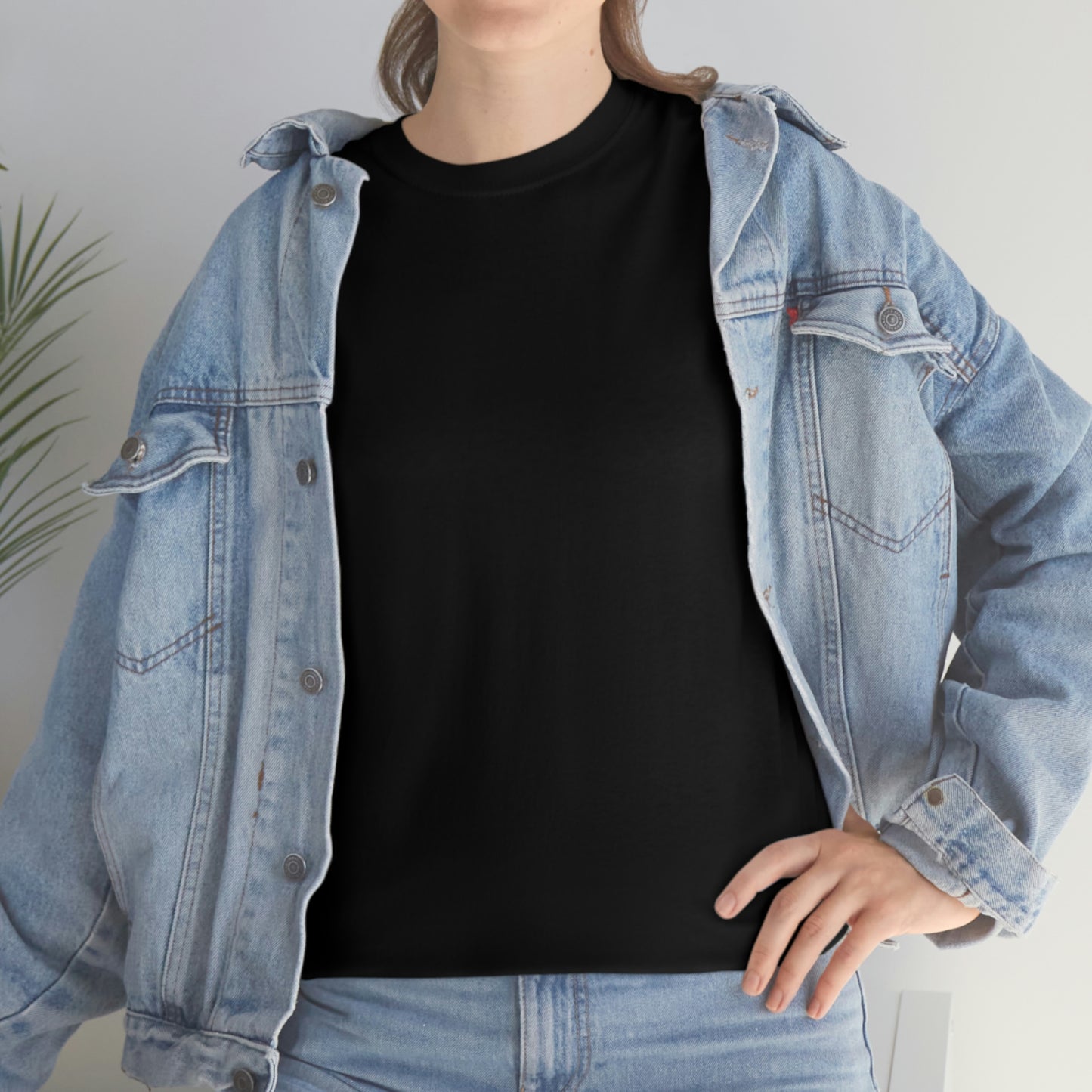 If I Could Get One More Chance With You Back View Unisex Heavy Cotton Tee