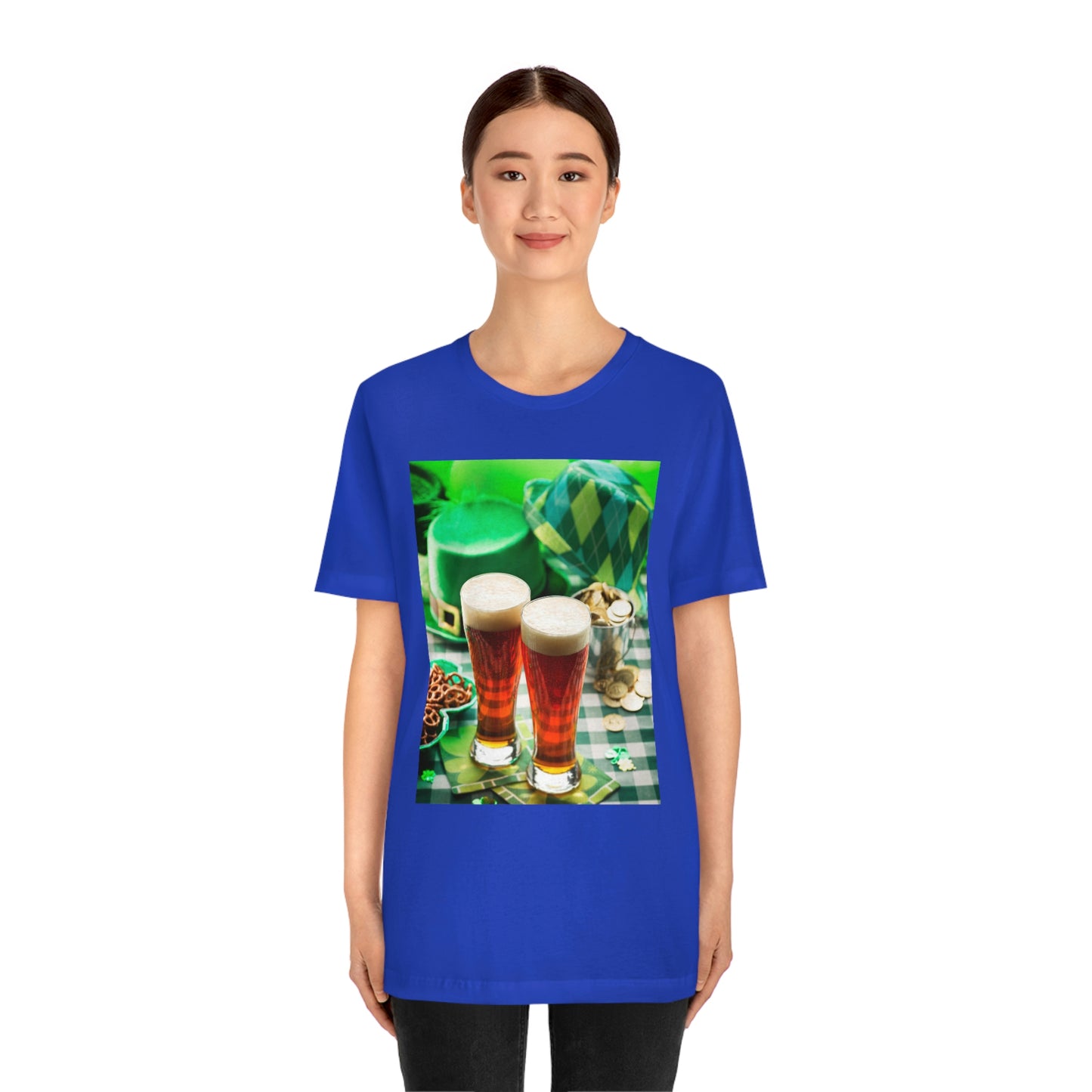 St Patrick's Black Unisex Jersey Short Sleeve Tee