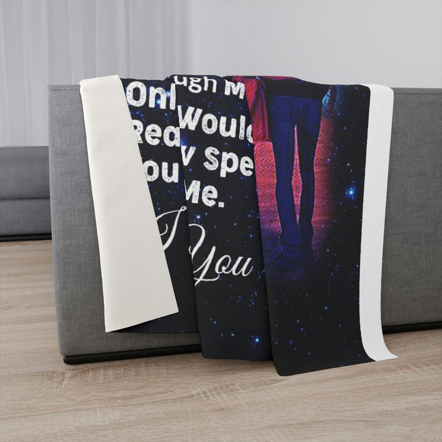 To My Wife Personalized Sherpa Blanket