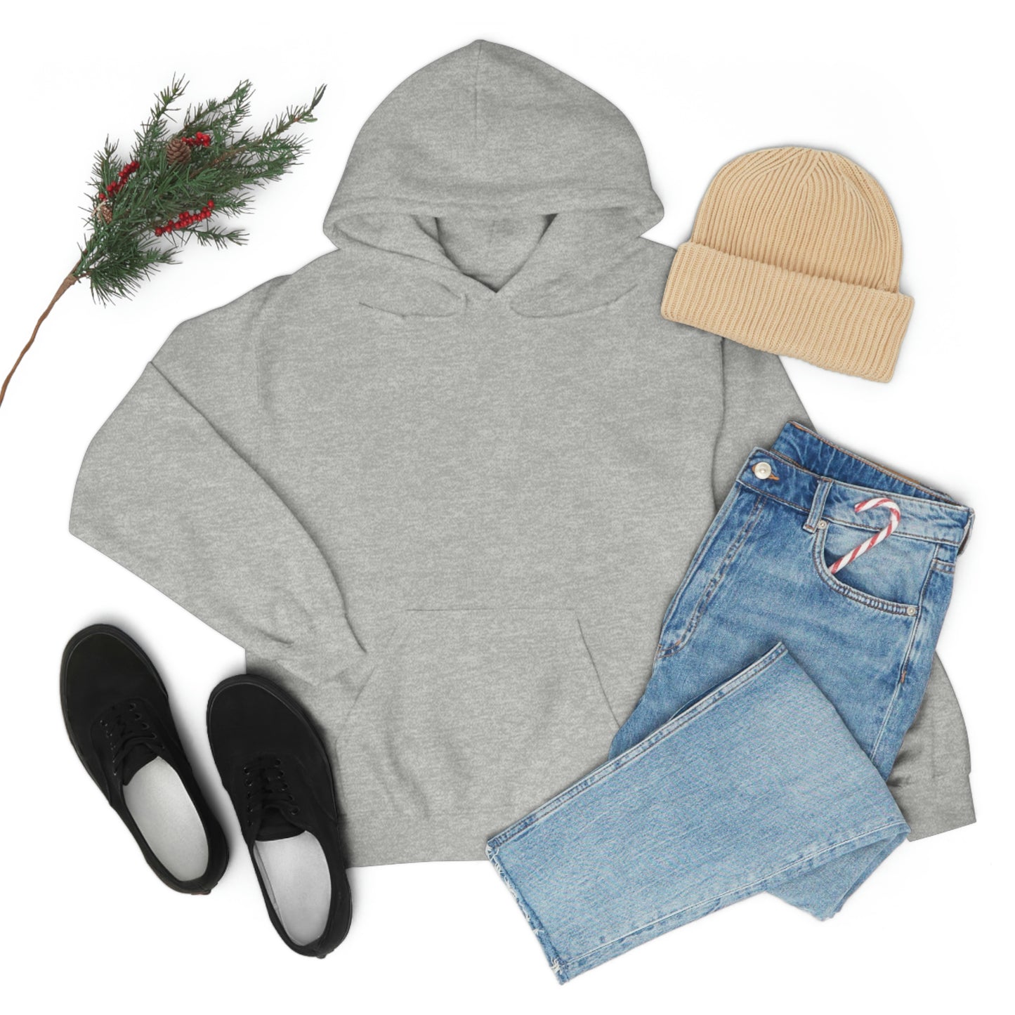 Mom My Heart Lives In Heaven Unisex Heavy Blend™ Hooded Sweatshirt