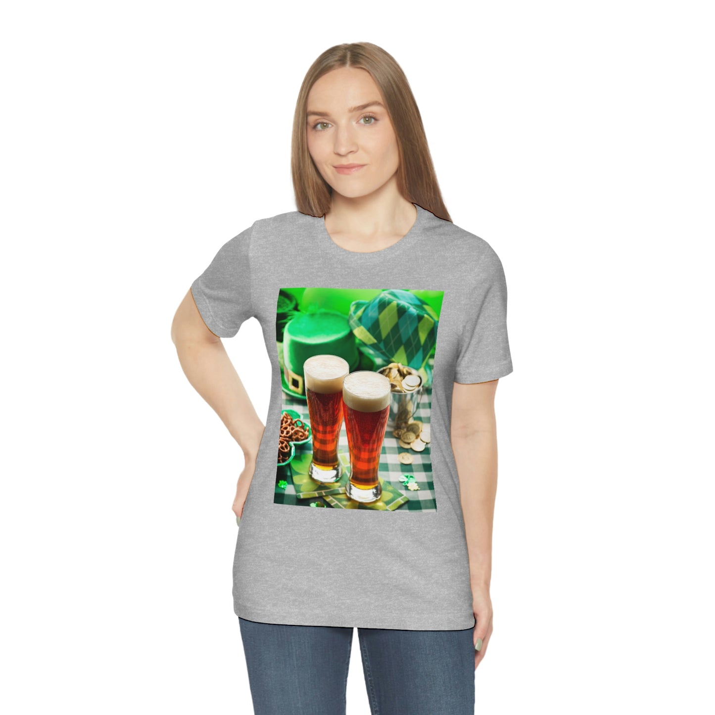 St Patrick's Black Unisex Jersey Short Sleeve Tee