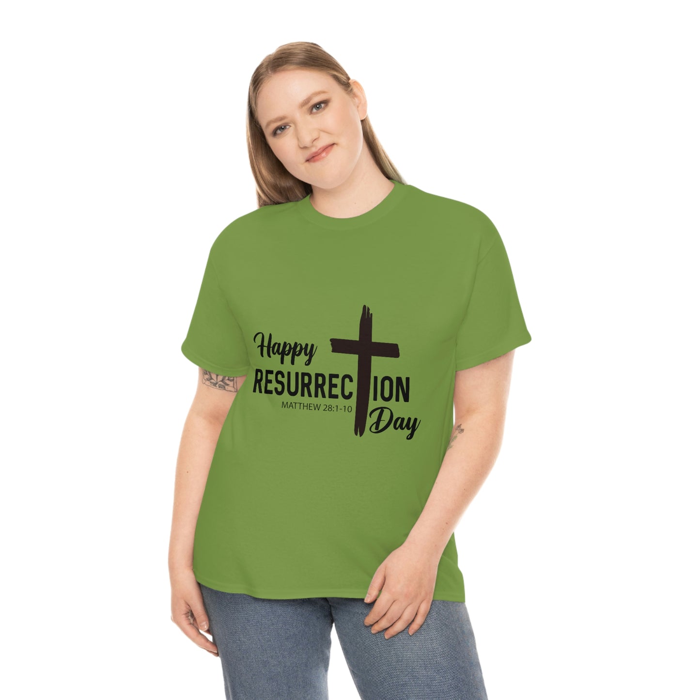 Happy Resurrection Day Unisex Heavy Cotton Tee