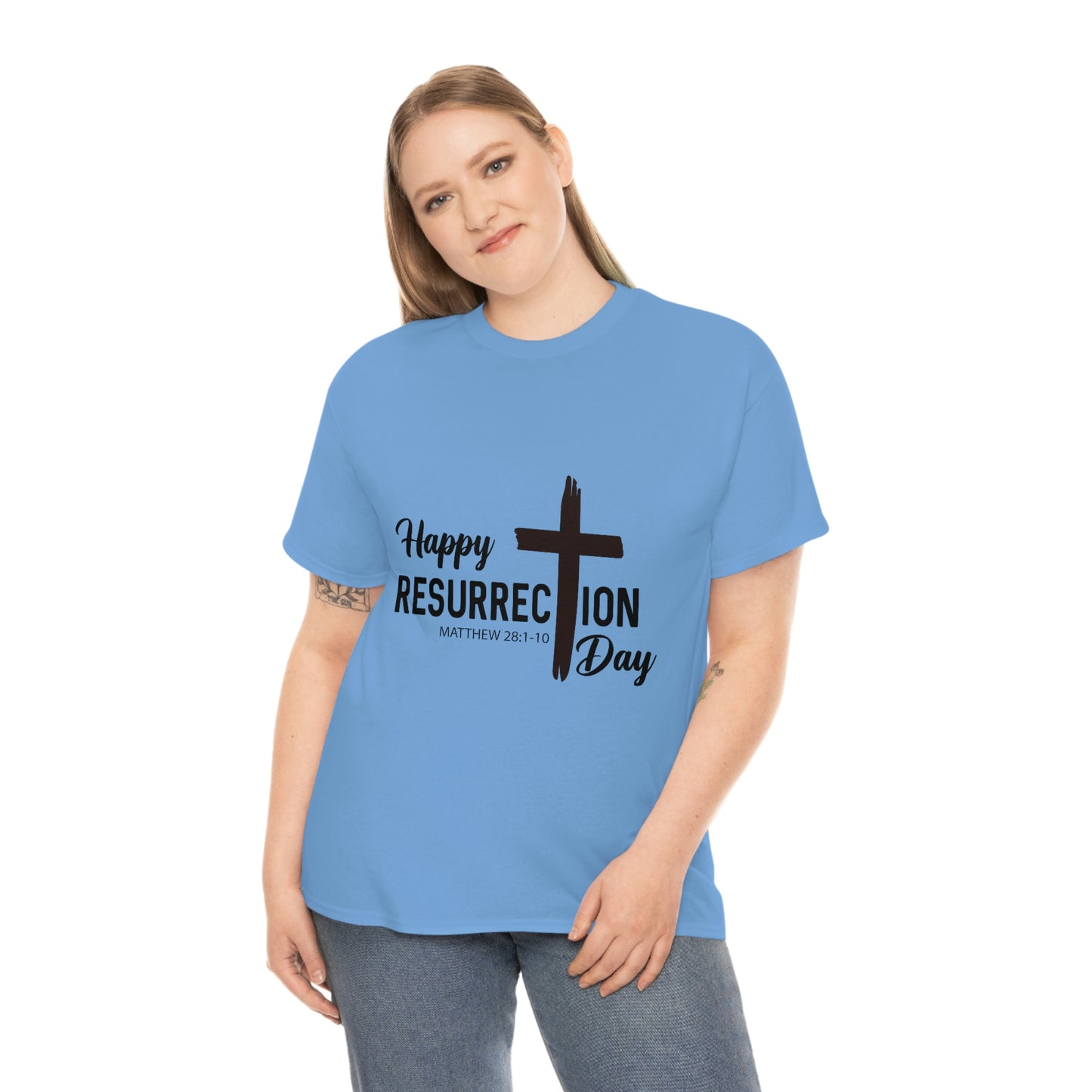 Happy Resurrection Day Unisex Heavy Cotton Tee