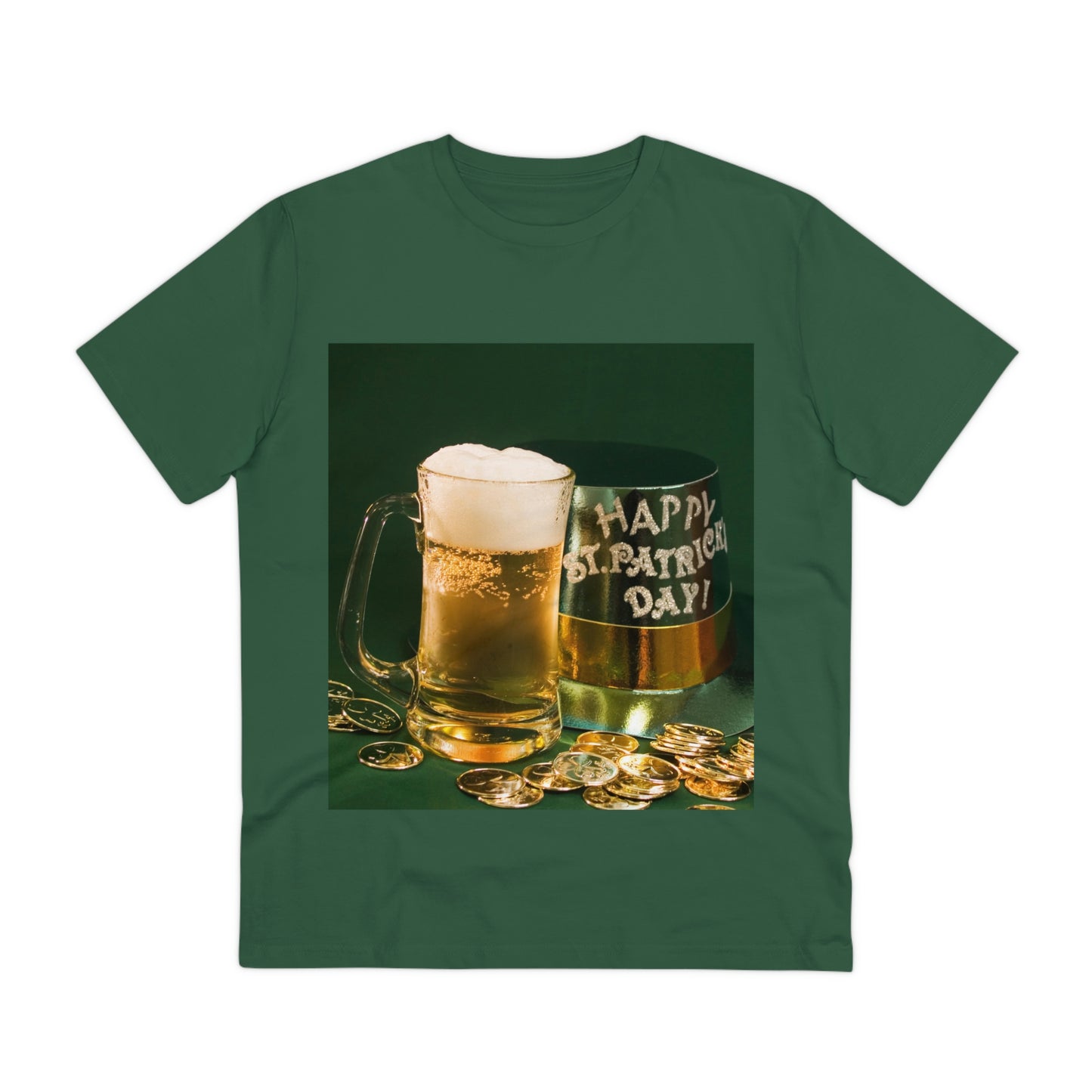 St Patrick's Beer Organic Creator T-shirt - Unisex