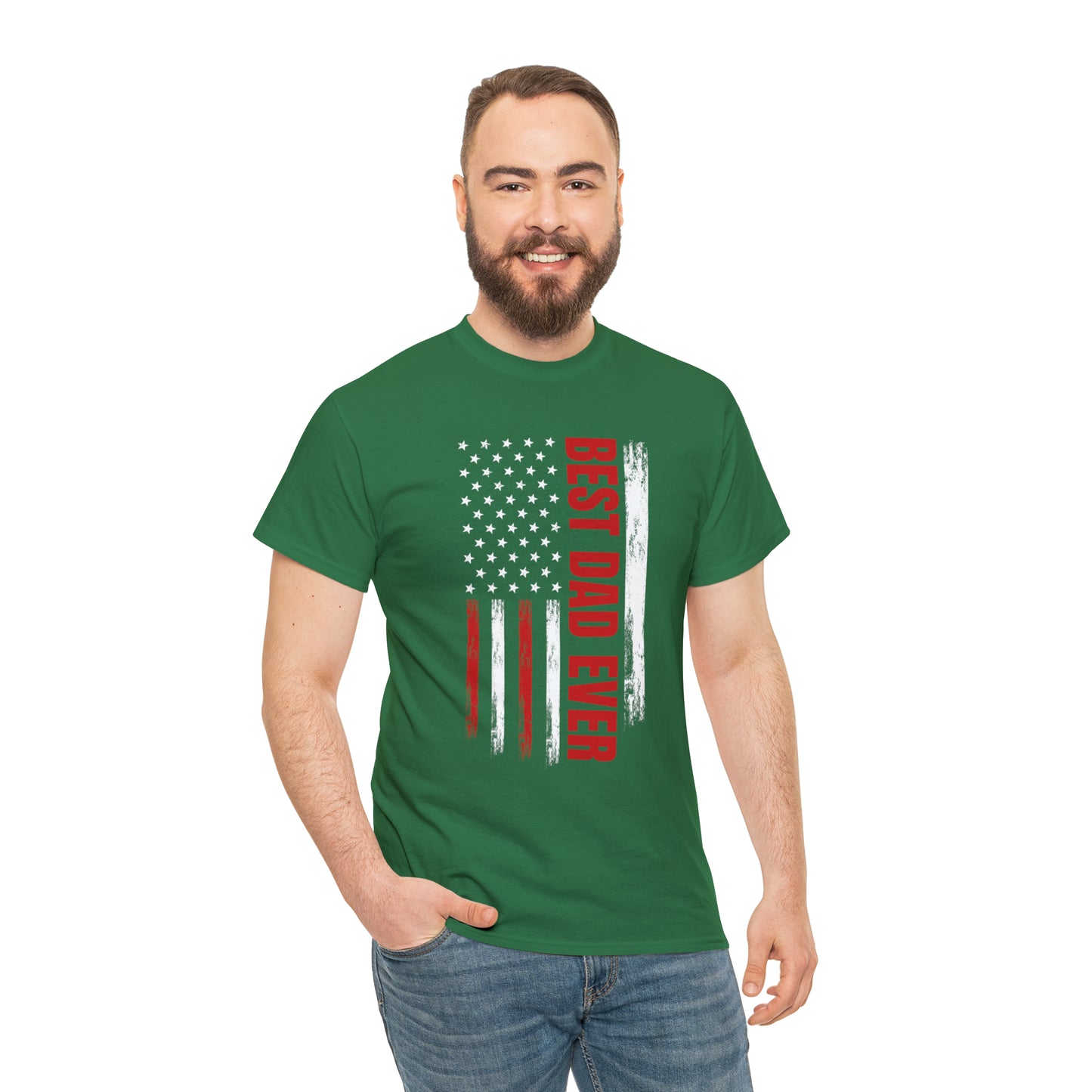 Best Dad Ever Unisex Heavy Cotton Tee