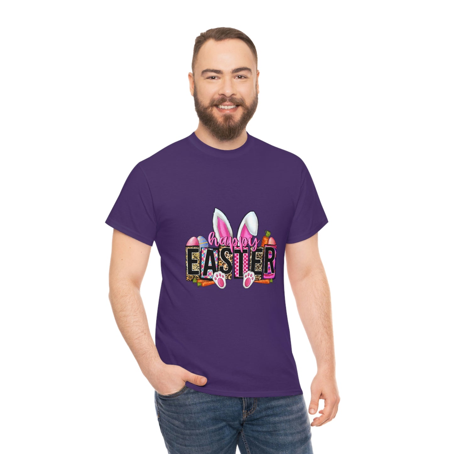 Easter Bunny Unisex Heavy Cotton Tee